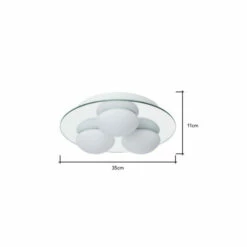 BHS Lighting Corona Bathroom Flush Ceiling Light For Unisex -BHS Lighting Sales Store unnamed file 4