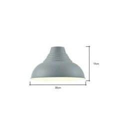 BHS Lighting Steel Diner Easy Fit Light Shade For Unisex -BHS Lighting Sales Store unnamed file 4024