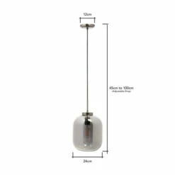 BHS Lighting Draper Pendant Ceiling Light For Unisex -BHS Lighting Sales Store unnamed file 4031