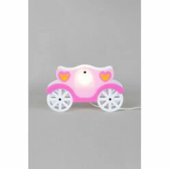 BHS Lighting Glow Princess Carriage Table Lamp For Unisex