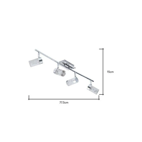 BHS Lighting Stellar Bar Spotlight Ceiling Light For Unisex 4 BHS Lighting Stellar Bar Spotlight Ceiling Light For Unisex - Image 4