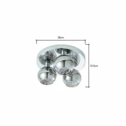 BHS Lighting Lucia Flush Ceiling Light For Unisex -BHS Lighting Sales Store unnamed file 4084