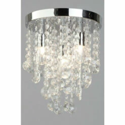 BHS Lighting Small Cirrus Flush Ceiling Light For Unisex