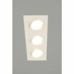 BHS Lighting Faina Triple Squared Spot Light For Unisex