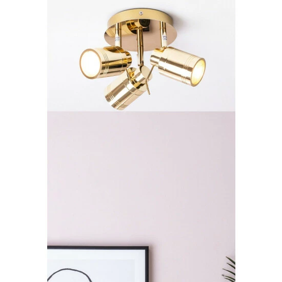 BHS Lighting Hector Plate Spotlight Ceiling Light For Unisex 4 BHS Lighting Hector Plate Spotlight Ceiling Light For Unisex - Image 4