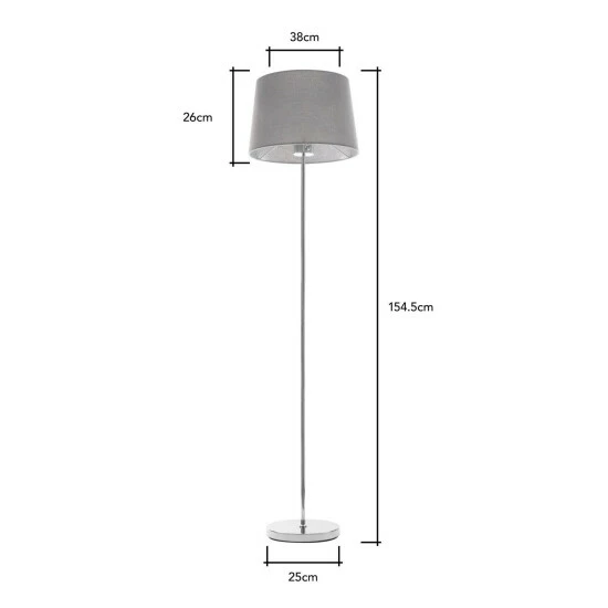 BHS Lighting Mira Touch Floor Lamp For Unisex 5 BHS Lighting Mira Touch Floor Lamp For Unisex - Image 5