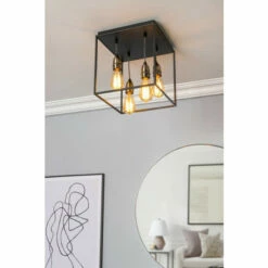 BHS Lighting Dexter Flush Ceiling Light For Unisex 9 BHS Lighting Dexter Flush Ceiling Light For Unisex -BHS Lighting Sales Store unnamed file 4317