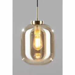 BHS Lighting Draper Pendant Ceiling Light For Unisex
