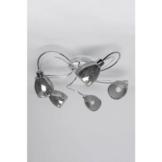 BHS Lighting Arya Bathroom Flush Ceiling Light For Unisex 2 BHS Lighting Arya Bathroom Flush Ceiling Light For Unisex - Image 2