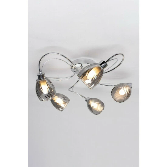 BHS Lighting Arya Bathroom Flush Ceiling Light For Unisex 6 BHS Lighting Arya Bathroom Flush Ceiling Light For Unisex - Image 6