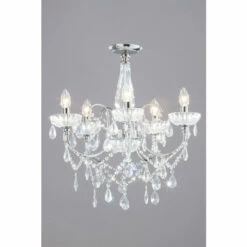BHS Lighting Edith Flush Ceiling Light For Unisex