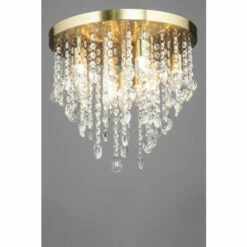 BHS Lighting Large Cirrus Flush Ceiling Light For Unisex