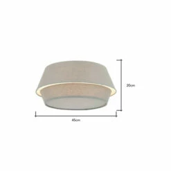 BHS Lighting Elter Easy Fit Light Shade For Unisex -BHS Lighting Sales Store unnamed file 4450