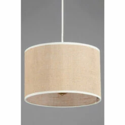 BHS Lighting Burlap Easy Fit Light Shade For Unisex -BHS Lighting Sales Store unnamed file 446