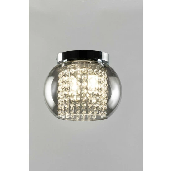 BHS Lighting Lucia Bathroom Flush Ceiling Light For Unisex 6 BHS Lighting Lucia Bathroom Flush Ceiling Light For Unisex - Image 6