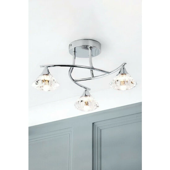 BHS Lighting Sonic Flush Ceiling Light For Unisex 4 BHS Lighting Sonic Flush Ceiling Light For Unisex - Image 4