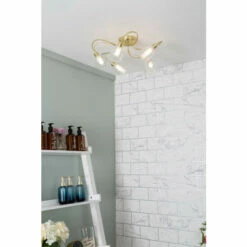 BHS Lighting Arya Bathroom Flush Ceiling Light For Unisex -BHS Lighting Sales Store unnamed file 4485