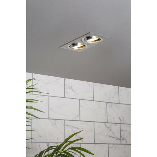 BHS Lighting Faina Double Squared Spot Light For Unisex 4 BHS Lighting Faina Double Squared Spot Light For Unisex - Image 4