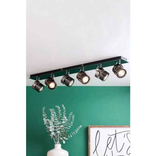 BHS Lighting Lucas Bar Spotlight Ceiling Light For Unisex 4 BHS Lighting Lucas Bar Spotlight Ceiling Light For Unisex - Image 4