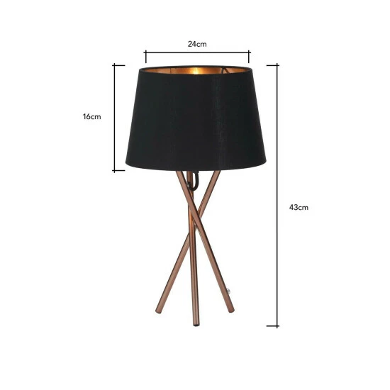 BHS Lighting Drey Table Lamp For Unisex 5 BHS Lighting Drey Table Lamp For Unisex - Image 5