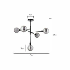 BHS Lighting Hennock Ceiling Light For Unisex -BHS Lighting Sales Store unnamed file 4575