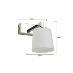 BHS Lighting Zia Single Bathroom Wall Light For Unisex -BHS Lighting Sales Store unnamed file 4593