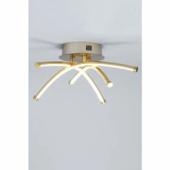 BHS Lighting Aalto Flush Ceiling Light For Unisex