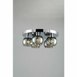 BHS Lighting Lucia Flush Ceiling Light For Unisex