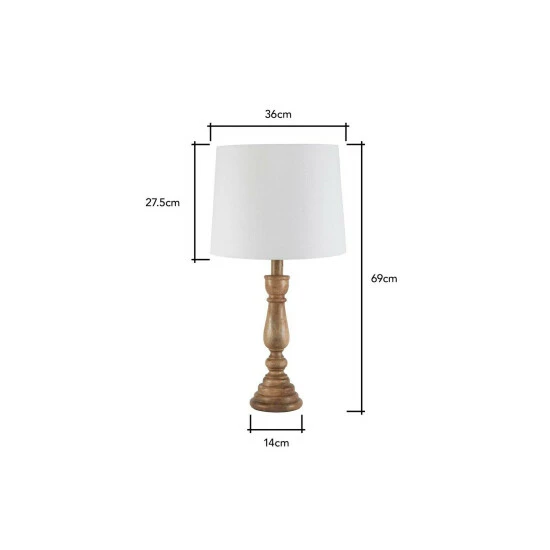 BHS Lighting Henlock Table Lamp For Unisex 5 BHS Lighting Henlock Table Lamp For Unisex - Image 5