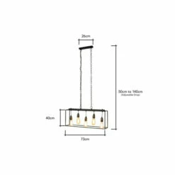 BHS Lighting Dexter Ceiling Pendant Light For Unisex -BHS Lighting Sales Store unnamed file 4690