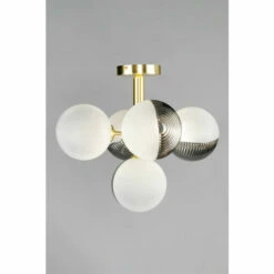 BHS Lighting Emile Flush Ceiling Light For Unisex -BHS Lighting Sales Store unnamed file 4709
