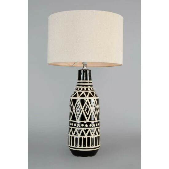 BHS Lighting Odin Tribal Table Lamp For Unisex 1 BHS Lighting Odin Tribal Table Lamp For Unisex