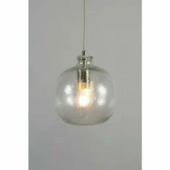 BHS Lighting Alfie Bobble Glass Ceiling Pendant Light For Unisex