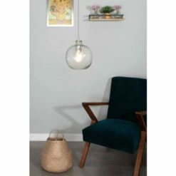 BHS Lighting Alfie Bobble Glass Ceiling Pendant Light For Unisex -BHS Lighting Sales Store unnamed file 4781