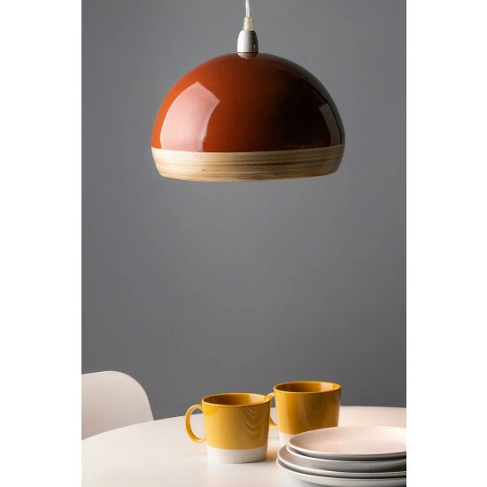 BHS Lighting Dome Easy Fit Light Shade For Unisex 4 BHS Lighting Dome Easy Fit Light Shade For Unisex - Image 4