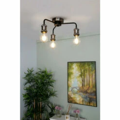 BHS Lighting Mario Small Flush Ceiling Light For Unisex -BHS Lighting Sales Store unnamed file 4841