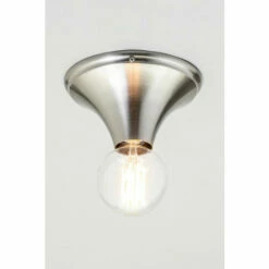 BHS Lighting Carrie Flush Ceiling Light For Unisex