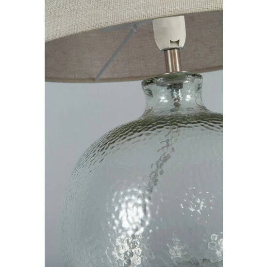 BHS Lighting Alfie Bobble Glass Table Lamp For Unisex 3 BHS Lighting Alfie Bobble Glass Table Lamp For Unisex - Image 3