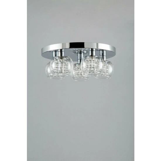 BHS Lighting Lucia Flush Ceiling Light For Unisex 2 BHS Lighting Lucia Flush Ceiling Light For Unisex - Image 2