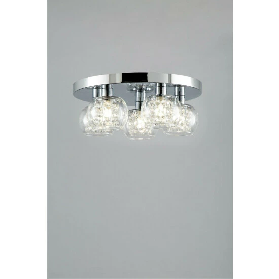 BHS Lighting Lucia Flush Ceiling Light For Unisex 6 BHS Lighting Lucia Flush Ceiling Light For Unisex - Image 6