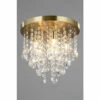 BHS Lighting Medium Cirrus Flush Ceiling Light For Unisex