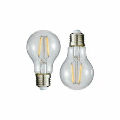 BHS Lighting Pack Of 2 6W 2 E27 Edison Screw LED Bulb For Unisex