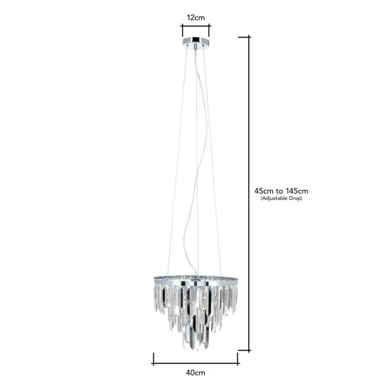 BHS Lighting Beekham Pendant Ceiling Light For Unisex 5 BHS Lighting Beekham Pendant Ceiling Light For Unisex - Image 5