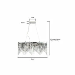 BHS Lighting Esme Diner Pendant Ceiling Light For Unisex -BHS Lighting Sales Store unnamed file 5015