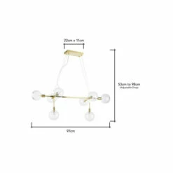 BHS Lighting Hennock Pendant Ceiling Light For Unisex -BHS Lighting Sales Store unnamed file 5060