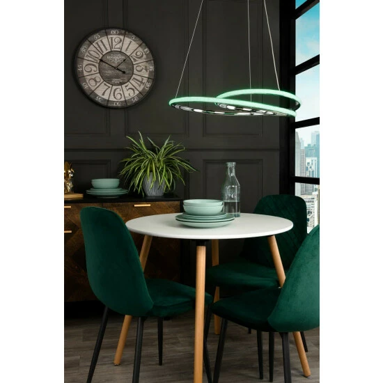 BHS Lighting Renzo Pendant Colour Changing Ceiling Light For Unisex 4 BHS Lighting Renzo Pendant Colour Changing Ceiling Light For Unisex - Image 4