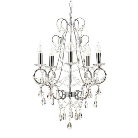 BHS Lighting Viola Chandelier For Unisex 5 BHS Lighting Viola Chandelier For Unisex - Image 5