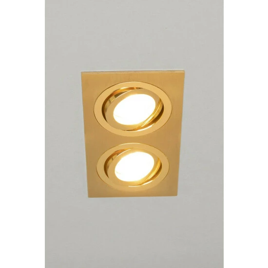 BHS Lighting Faina Double Squared Spot Light For Unisex 1 BHS Lighting Faina Double Squared Spot Light For Unisex