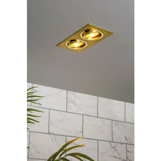 BHS Lighting Faina Double Squared Spot Light For Unisex 4 BHS Lighting Faina Double Squared Spot Light For Unisex - Image 4