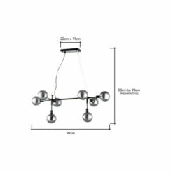 BHS Lighting Hennock Pendant Ceiling Light For Unisex 10 BHS Lighting Hennock Pendant Ceiling Light For Unisex -BHS Lighting Sales Store unnamed file 5156